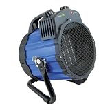 Comfort Zone PowerGear CZ285 1500 Watt Portable Ceramic Utility Heater with Pivoting Cradle Base