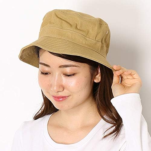 Amazon エドウィン 雑貨 Edwin Edwin ユニセックス Uv対策 フェス アウトドア ロゴ刺繍バケットハット レディース メンズ ベージュ 58cm 帽子 通販