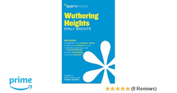 Amazon Com Wuthering Heights Sparknotes Literature Guide