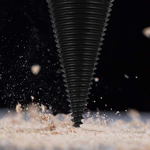 ULTECHNOVO Holzspaltbohrer Brennholz Holzspalter Bohrer Hochleistungsholzkegelbohrschraube Schraubendreher Anzünder… – Bild 7