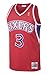 Mitchell & Ness Allen Iverson Philadelphia 76ers NBA Throwback Jersey - Red