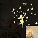 Fluorescent Fairy Wall Sticker, Oksale 7.9 x 11.8 Inch, Glow In The Dark Kids Bedroom PVC Wallpaper Home Decor Removable Applique Papers Mural