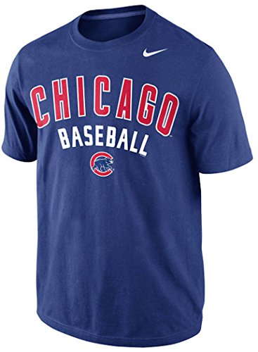 Chicago Cubs Nike Away Practice T-Shirt - Royal (Large)