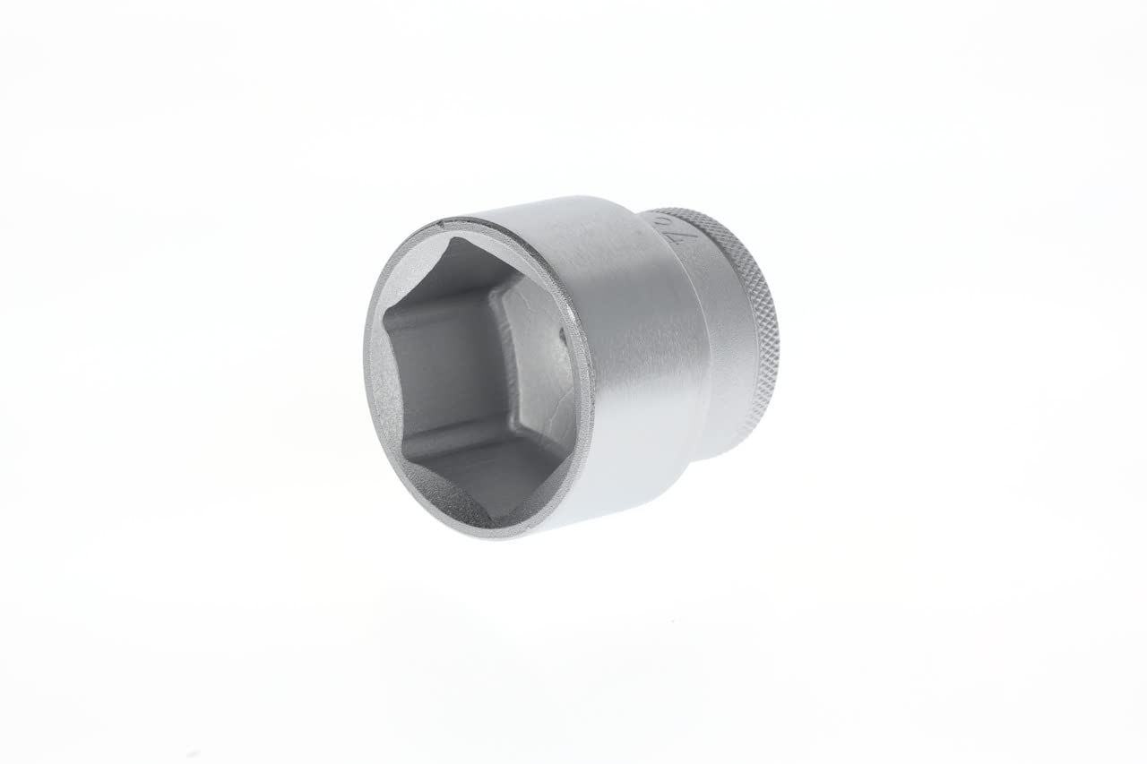 GEDORE Socket, 1/2" 12.5 mm drive, Hexagonal, 34 mm width, Tool, 19 34, Chrome-plated steel