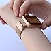 Lelong for Apple Watch Band,Milanese Loop Fully Magnetic Clasp Stainless Steel Mesh iWatch Band for Apple Watch Series 3 Series 2 Series 1 Sport & Edition- 42mm Champagne Gold