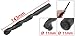 uxcell Metal Marble Drilling High Speed Steel 11mm Dia.Spiral Drill Bit Black