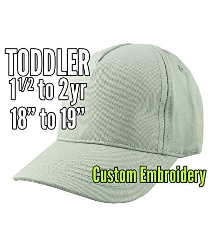 personalized toddler caps