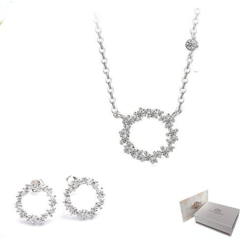 Amazon シルバーアクセサリー Bsea925 韓国ドラマ 青い海の伝説 セイムスタイル シルバー925製 軽量 ネックレス ピアスセット ネックレス 通販