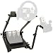 Conquer Racing Simulator Cockpit Driving Gaming Wheel Stand and Gear Shifter Mount