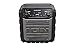 Ion Tailgater Express Game Day 50-Watt Portable Rechargeable Bluetooth Wireless 2-Way Speaker System FM Radio, USB Charge Port AUX Input, Black (Non-Retail Packaging)