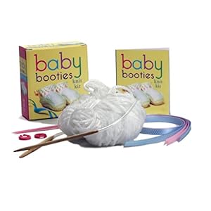 Baby Booties Knit Kit (Miniature Editions)