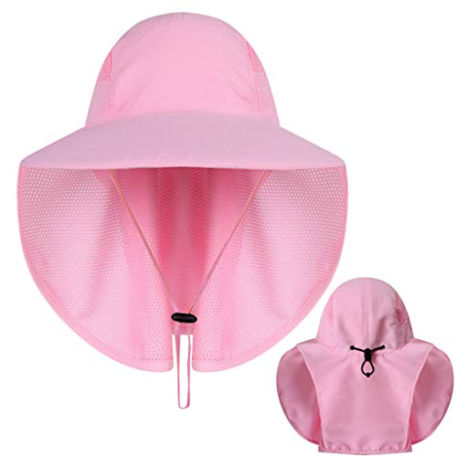 Sun Hat Outdoor Sun Protection Camping Fishing Hat Wide Brim Face Flap Cover Cap Under 5 Dollars Hats for Women Baseball caps