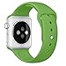 Apple Watch Band, Perman Sports Comfort Smooth Silicone Smart Watch Replacement Bracelet Strap Band Watchband for Apple Watch 38mm Green