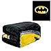 JPI Batman Emblem Super Soft Plush Blanket 100% Polyester Fiber 79