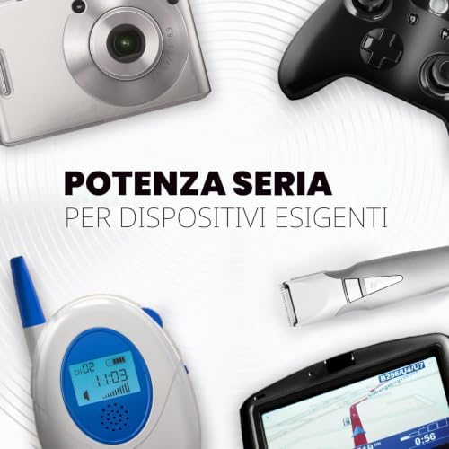 Max Plus - Pile AAA (Confezione da 10) Batterie Alcaline 1,5V - potenza che dura 130% di extra durata - 100% imballaggio riciclabile privo di plastica - 12 anni di conservazione