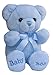 Aurora® Snuggly Comfy™ Bear Baby Stuffed Animal - Comforting Companion - Imaginative Play - Blue 10 Inches