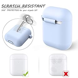 Airpods Case Cover, LELONG Soft Silicone Protective