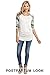 Hello Miz Women's Baseball Crew Neck Flower Raglan sleeve Maternity T-Shirt Top (Medium, Navy/Ivory)
