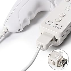 MODESLAB Wii Nunchuck Controller, 2 Pack Nunchuk