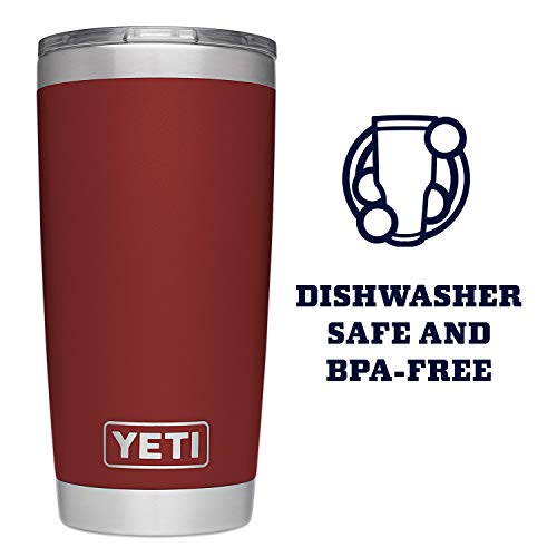 3 YETI+Rambler+20Oz+Brick+Red