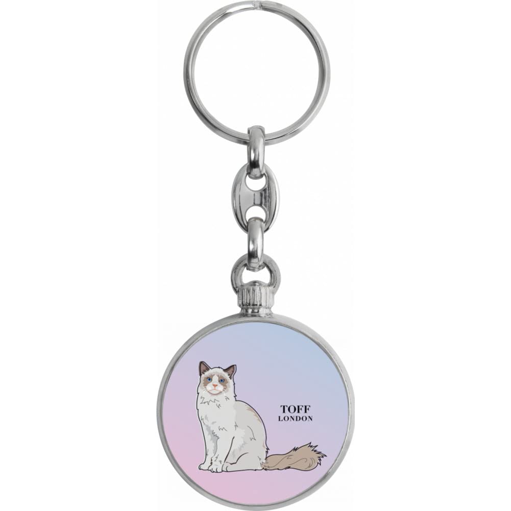 Toff London Ragdoll Cat Keyring