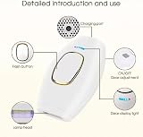Ubcwin IPL Hair Removal Device, 500,000 Flashes, 5 Energy Levels, White view 9