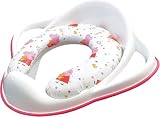 Peppa Pig Soft Padded Toilet Seat White Pink Portable Detachable Cushion view 7