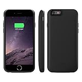Atree iPhone 6/6S Battery Case Ultra Slim Extended Portable Charger for iPhone 6/6s (4.7 inch) with 2600mAh Capacity(Black)