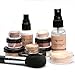 IQ Natural Mineral Makeup Set - 12 Piece Starter Set with Brush [TAN]