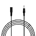 SIM&NAT LED Solderless Extension Power Cord 20AWG 10 Feet Male to Female 5.5mm x 2.1mm DC Extension Power Cable for 5050/3528 LED Strip String Light, CCTV primary