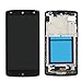 KNONEW Compatible for LG Google Nexus 5 D820 D821 Glass LCD Display Touch Screen Digitizer Assembly Frame Replacement (Black) (Resolution: 1920x1080)