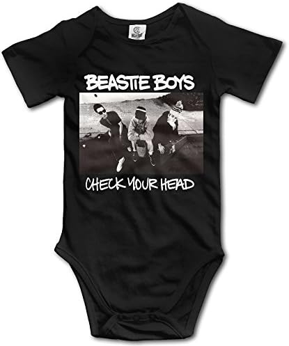 CHYY Newborn's Beastie Boys Check Your Head Organic Baby Onesie Sleepwear