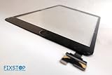 Apple iPad Mini Glass Screen Digitizer Complete Full Assembly with IC Chip, Home Button, Camera Bracket, and Adhesive PRE-Installed (Black)