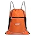 G4Free Drawstring Backpack 15L 20L String Backpack Drawstring Gym Bag Cinch Sack Pockets