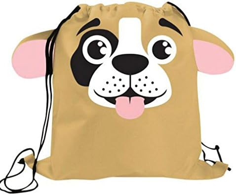 Children's Animal Sport Pack Sportspack Backpack Tote Bag w/ 3-Dimensional Features (Puppy Dog)