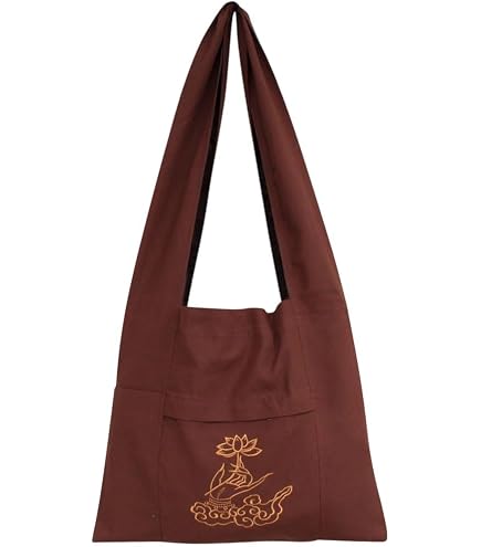Amazon.com: DH-Link Buddhist Monk Bag Embroidery Shaolin Kung Fu