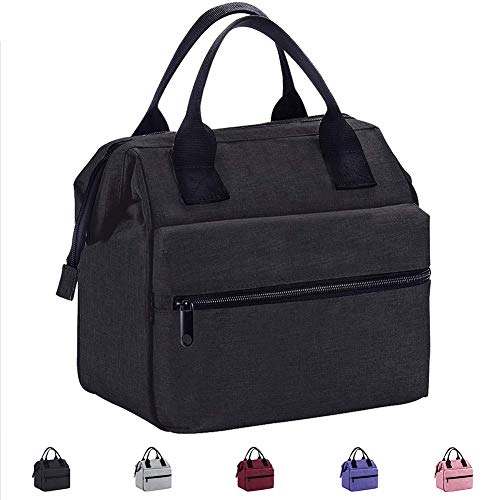 Srise Lunch Box Insulated Lunch Bag For Men and Women Meal Prep Lunch Tote Boxes - Thumbnail 7