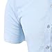 Mada Mens Casual Short Sleeve Business Dress Shirt Solid Color Slim Fit Shirts