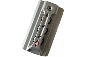 IAMDORE 2X 3 Digit Combination Lock Code Lock for Luggage Outdoor Travel Luggage Suitcases Non-Destructive Check Lock