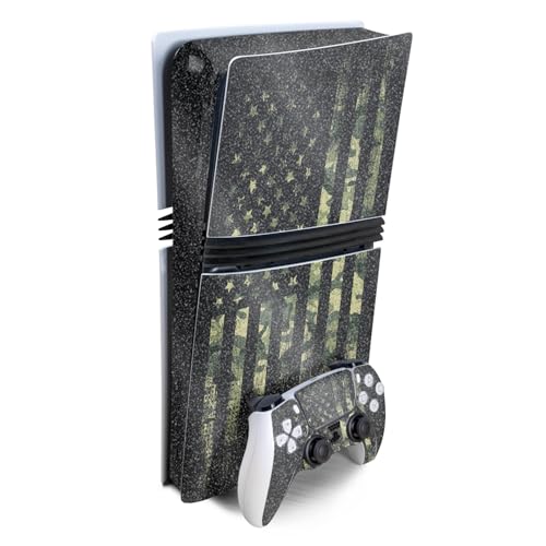 Glossy Glitter Gaming Skin Compatible with Sony PlayStation 5 PS5 Pro Bundle -…