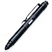 Chaos Ready Tactical Pen - EDC Pen with Pen Light, Window Breaker, DNA Catcher, Aircraft Aluminum, Police Gear, Discreet Black w/Gift Box