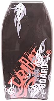 NALU Bodyboard with Leash - 42" Body Board with Crescent Tail and XPE Core
