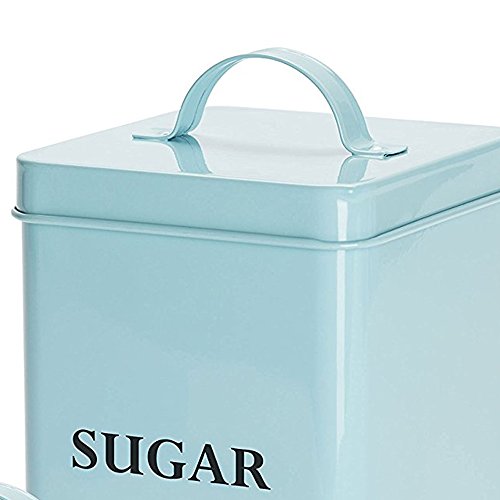 Andrew James Vintage Kitchen Storage Set With Tea Caddy Coffee Jar