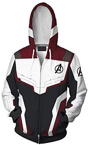 Unisex Avengers Endgame Hoodie Superhero Hoodie 3D Printed Hoodies Costume Superhero Cosplay Costume
