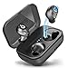 Bluetooth Earbuds True Wireless Earbuds [2019 Newest Version], Bluetooth 5.0 IPX7 Waterproof 3D Stereo Sound Auto Pairing Wireless Headphones in-Ear Bluetooth Headset with Charging Case (Black)