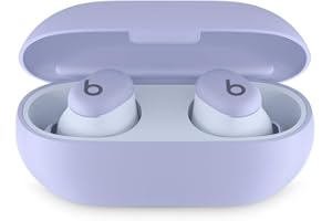 Beats Solo Buds - Wireless Bluetooth Earbuds | 18 Hours of Battery Life | Apple & Android Compatibility | Built-in Microphone Arctic Purple - (Renewed)