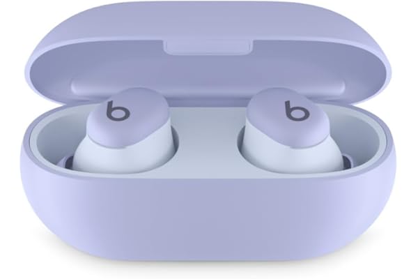 Beats Solo Buds - Wireless Bluetooth Earbuds | 18 Hours of Battery Life | Apple & Android Compatibility | Built-in Microphone Arctic Purple - (Renewed)