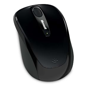 マイクロソフト ワイヤレス ブルートラック マウス Wireless Mobile Mouse 3500 シャイニーブラック GMF-00297