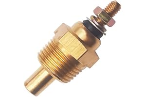 ZeeKee Water Temperature Temp Sender Sensor 806490T 3853787 806490 Coolant Electric Gauge Temperature Sender Compatible with Volvo Penta Mercruiser Sierra OMC Engine