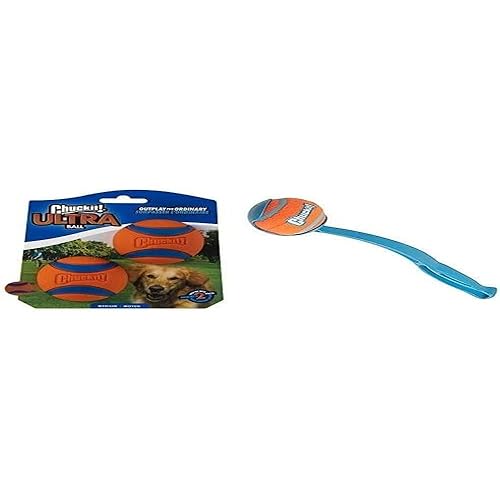 Chuckit! Sport Dog Ball Launcher Ultra Ball, Medium (Pack of